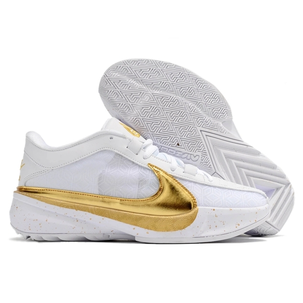 Nike Zoom Freak 5 White Gold